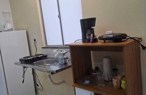 Tirirical Apartamento | Close to airport and bus station, ideal for short stays, fully equipped kitchenette with air conditioning.