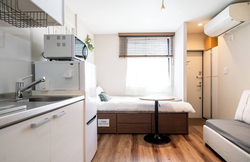 Meguro Apartamento | Close to Meguro Station 1Room Studio with full facilities, convenient transportation, 2 stops to Shibuya, mid to long term stay is welcome!