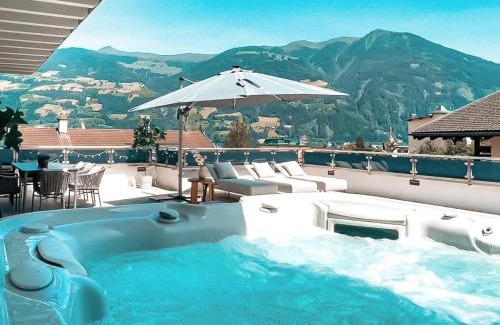 Fuegen Apartamento | CLOUD 9 - Penthouse with Private Rooftop Whirlpool & Terrace in Zillertal, presented by AlpenLuxus