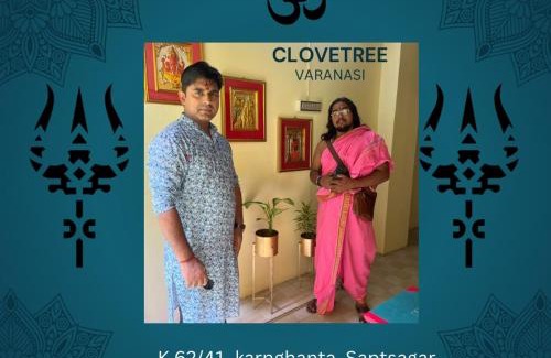 Varanasi Casa | CLOVETREE HOTEL VARANASI AC & Non Ac rooms near Maidagin parking close to Kashi Viswanath temple and Ganga ghat