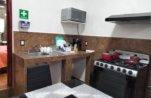 San Martin de las Pirámides Apartamento | Cómodo y acogedor departamento a 5 minutos de Vuelos en Globo