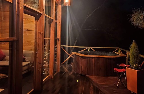 San Francisco Cabina | GLAMPING/CABAÑA CON JACUZZI PRIVADO