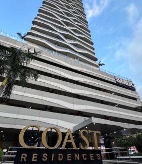 Pasay Apartamento | Coast Residence 4026 PENTHOUSE 1 Bedroom Condo with Wifi & Netflix