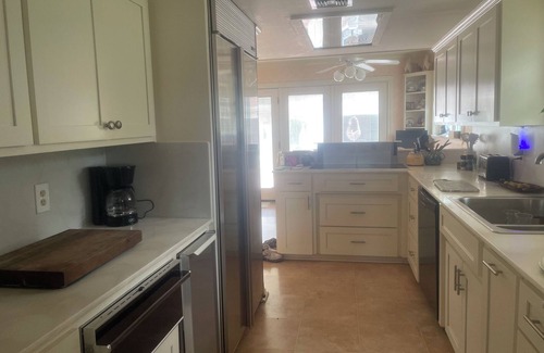 Bay Area Casa | Coastal 2-story home with pool & hot tub. Close to beaches, shops, and dining.