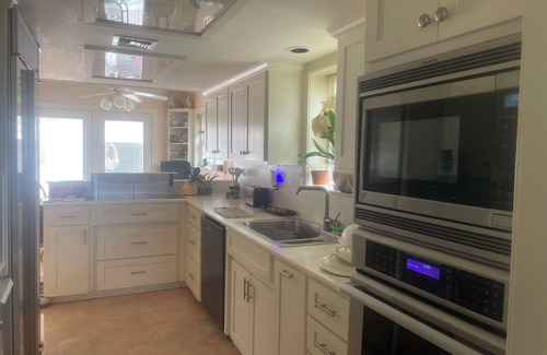 Bay Area Casa | Coastal 2-story home with pool & hot tub. Close to beaches, shops, and dining.
