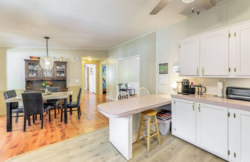 Carteret County Casa | Coastal Escape w/ Grill, Yard, Fire Pit & Decks!