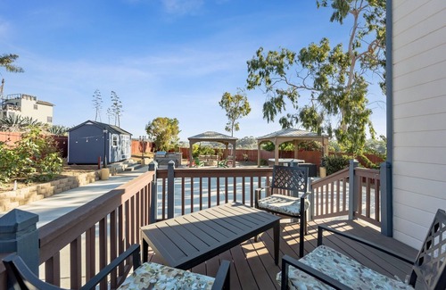 Townsite Casa | Coastal Haven In Oceanside: Cozy Beach Getaway 3 Bedroom Home by RedAwning