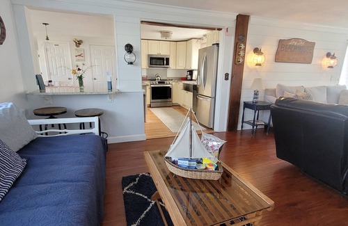 Biddeford Casa | Pasos a Hills Beach, río Saco, UNE cerca Old Orchard Kennebunkport