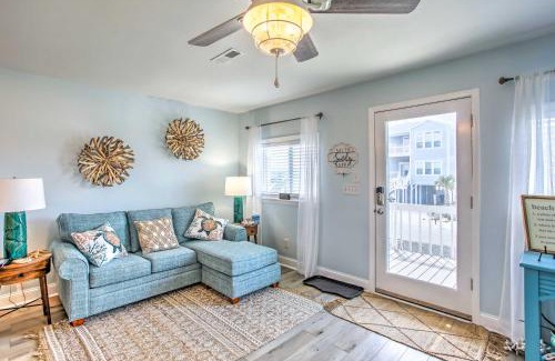 Holden Beach Casa | Coastal Oasis with Decks Walk to Holden Beach!