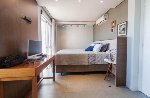 Abraao Apartamento | Cobertura Beira Mar com Piscinas, Academia, Quadra de Tênis e 4 vagas de garagem