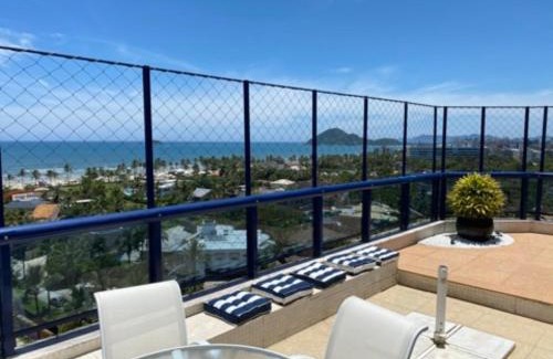 Riviera de Sao Lourenco Apartamento | Cobertura com Incrível Vista do Mar - Piscina e 3 suítes na Riviera de São Lourenço