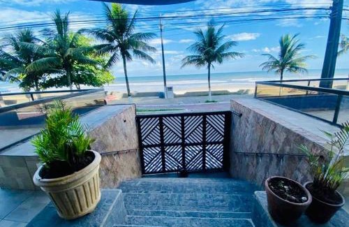 Mongagua Apartamento | Cobertura Piscina Privativa frente e Vista Mar Centro Mongaguá