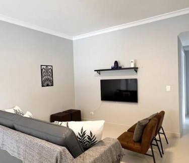 Praia Grande Apartamento | Cobertura Santorini Nova com Spa e Solário na Praia Grande