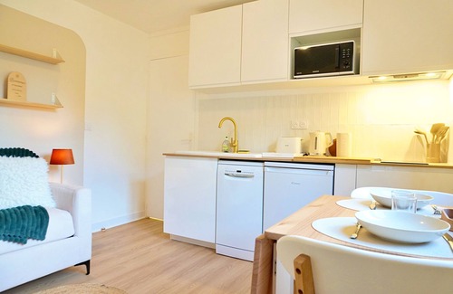 Bielle Apartamento | Cocon Biellois: vue Montagnes, Parking & Piscine