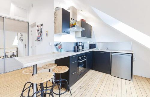 Rocabey - Alsace - Gare Apartamento | Cocon Malouin Charmant T2 vue Intra-Muros et port