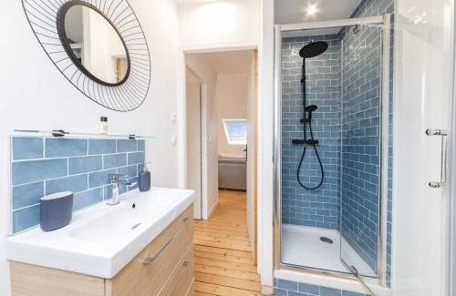 Rocabey - Alsace - Gare Apartamento | Cocon Malouin Charmant T2 vue Intra-Muros et port