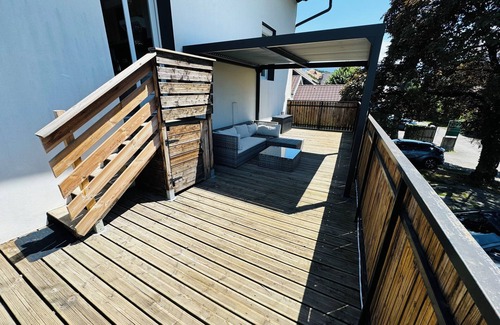 Thonon-les-Bains Condominio | Cocooning apartment 50 m2, terrace 40 m2