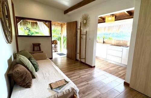 Sainte-Anne Apartamento | Cocotier, élégant T3 avec jardin tropical