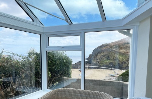 Gorran Haven Cabaña | Colescus, sea views and direct access to the sandy beach