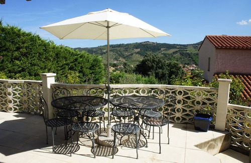 Collioure Villa | Collioure - Moderna villa de 4 dormitorios con piscina privada climatizada WiFi y excelentes vistas