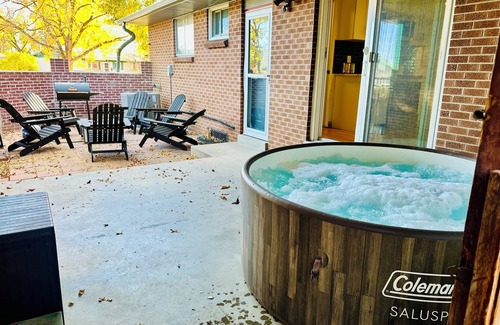 Arvada Plaza Area Casa | Colorado Oasis: Hot Tub, Ping Pong, Grill, & Fire Pit