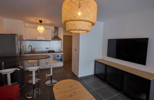 La Feclaz Apartamento | COME ON! Superb new apartment in the heart of the resort, fully equipped.