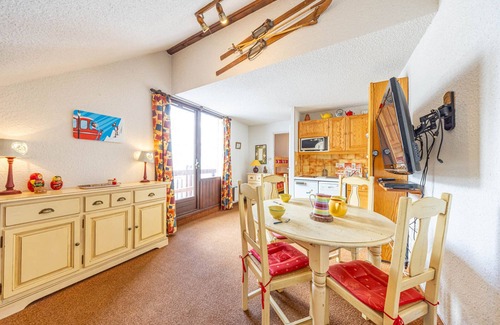 Montgellafrey Apartamento | Estudio cómodo en St-François-Longchamp, 4 pers, cerca de pistas y tiendas