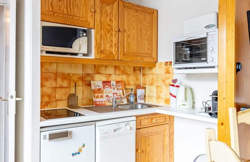 Montgellafrey Apartamento | Estudio cómodo en St-François-Longchamp, 4 pers, cerca de pistas y tiendas