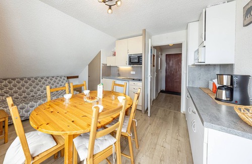 Montgellafrey Apartamento | T1 Confort 41m², 6 pers, balcón sur, cerca de pistas