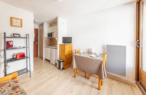 Montgellafrey Apartamento | Estudio cómodo cerca de pistas, 2 pers, Saint-François-Longchamp