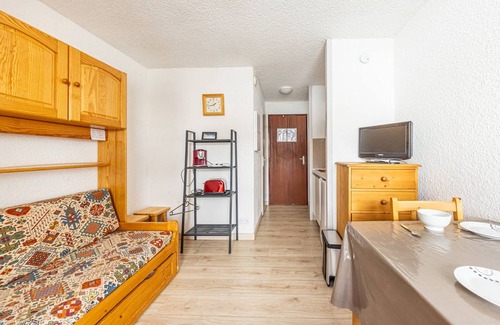 Montgellafrey Apartamento | Estudio cómodo cerca de pistas, 2 pers, Saint-François-Longchamp