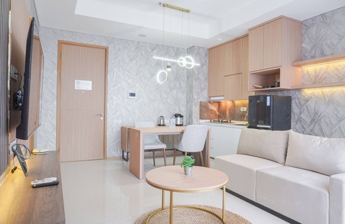 Mampang Prapatan Apartamento | Comfort And Modern Look 2Br At 26Th Floor Samara Suites Apartment