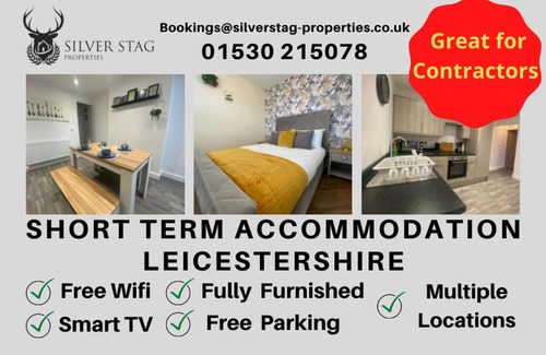 Church Gresley Casa | Comfortable 4-Bedroom House in Swadlincote