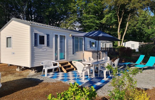 Saint-Yvi Casa | MÓVIL-HOGAR BRILLANTE CÓMODO SEMANA septiembre / 149 € promo del 1 al 30. 09