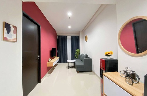 Mlati Apartamento | Comfortable and Tidy 1BR Patraland Amarta Apartment