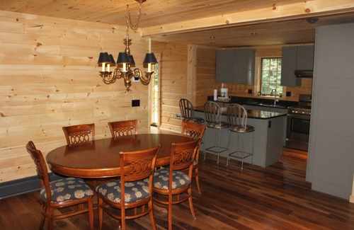 Stowe Area Chalet De Esquí | La madera Chalet - cómoda, bien equipada y cerca de la montaña