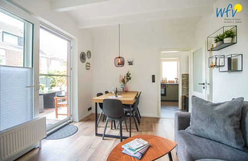 Borkum Casa | Comfortable bungalow with sunny terrace and garden!