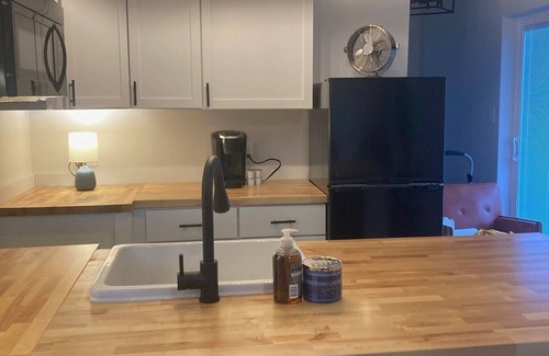 Johnston City Cabina | Comfortable cabin with a beautiful view