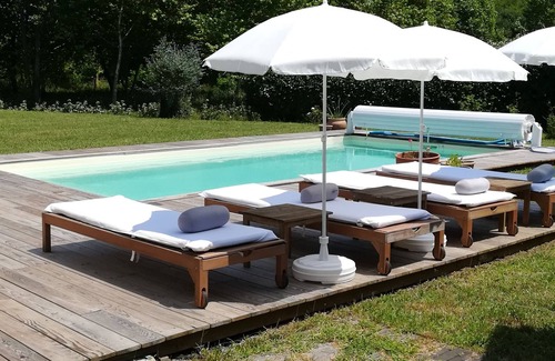Ondres Casa | Ondres Plage, casa contemporánea 8 personas con piscina