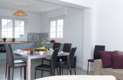 Erdeven Chalet De Esquí | Comfortable family home near the beach