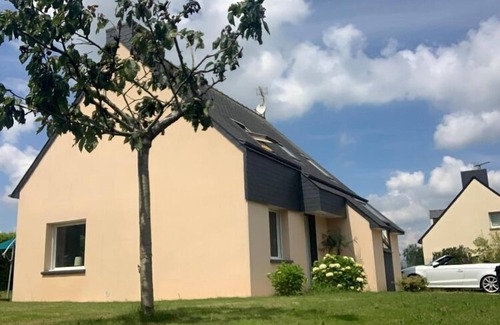 Pordic Casa | Casa unifamiliar en jardín cerrado a 5 km de la costa