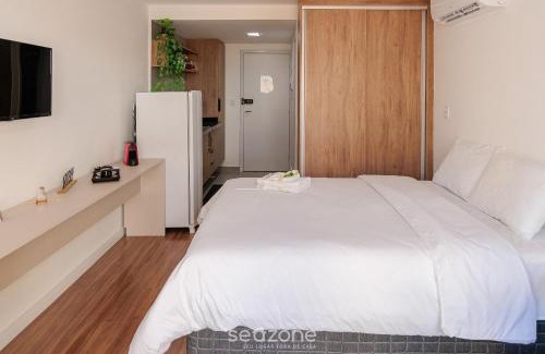 Sao Benedito Apartamento | Cómodo estudio en Poços de Caldas - MG PGO210