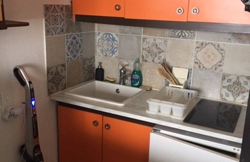 Arette Apartamento | Estudio cómodo para 4 con ascensor y balcón en Arette