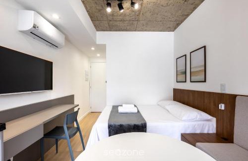 Prado Velho Apartamento | Estudio cómodo en Curitiba/PR EBI0303