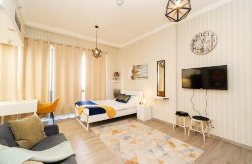 Mirdif Apartamento | Comfortable Studio in Mirdif Hills - Peaceful Living with Pool & Gym Amenities, Managed by Think Realty