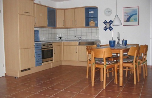 Wieck auf dem Darss Apartamento | Apartamento en un hermoso paisaje, a nivel del suelo, techo de paja