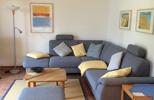 Wieck auf dem Darss Apartamento | Apartamento en un hermoso paisaje, a nivel del suelo, techo de paja