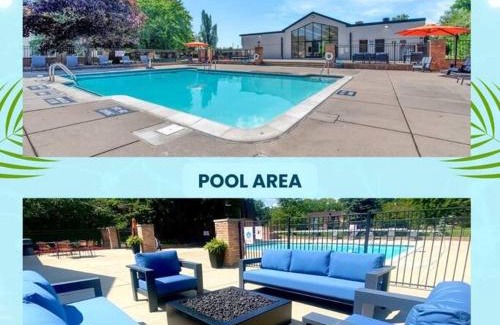 Rochester Hills Apartamento | Comfy 2BR 2BA unit in Prime Location
