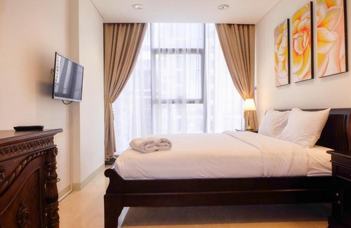 Pancoran Apartamento | Comfy 2BR L'Avenue Apartment By Travelio