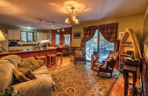 Saranac Lake Casa | Comfy, Cozy Lake & Mountain Home
